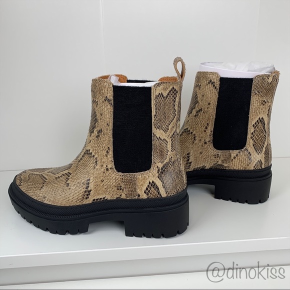 LUCKY BRAND Ellerey Lug Leather Bootie Boot - Picture 12 of 17